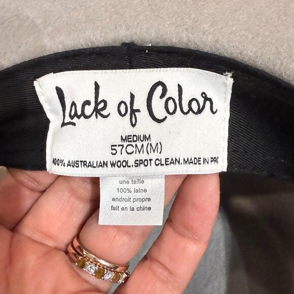 Lack of Color Gray Australian Wool Rancher Hat Wide Brim main image 6